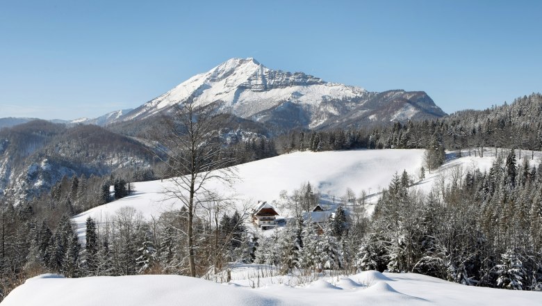 Zauberhafte Winterlandschaft in Annaberg, © weinfranz.at