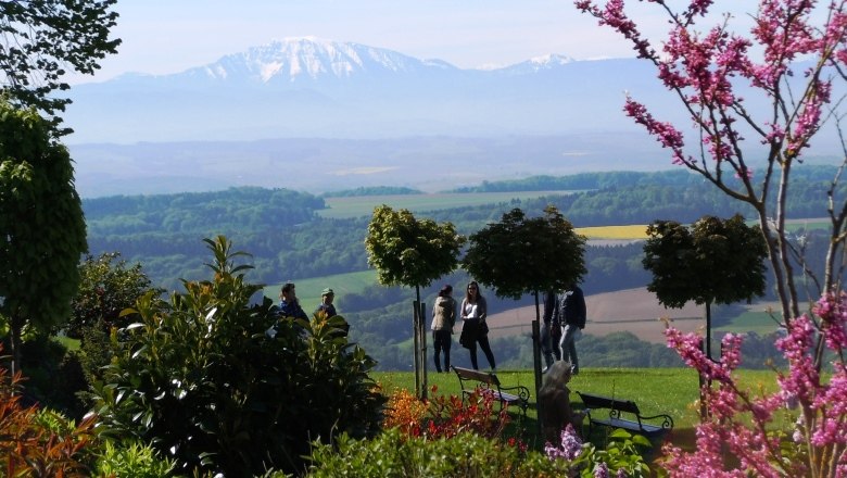 Klostergarten Maria Taferl mit Ötscherblick, © "Natur im Garten" Schaugärten, Litschauer