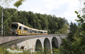 Die Himmelstreppe auf Viadukt, © Mostviertel