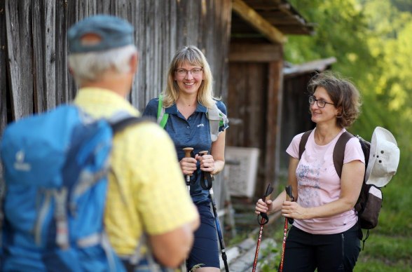 In der Gruppe unterwegs, © weinfranz.at