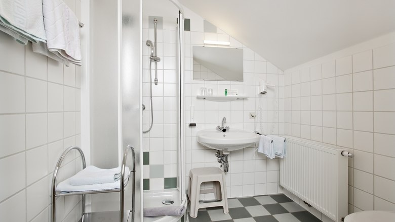 Badezimmer, © Zusers Pension