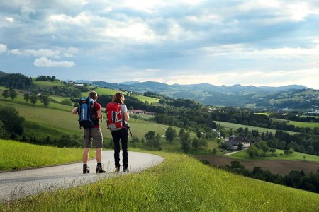 Pilgern an der Via Trinitatis, © weinfranz.at