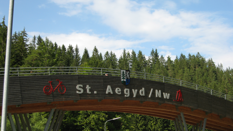 St. Aegyd am Neuwalde, Radbrücke, © Tourismus St. Aegyd