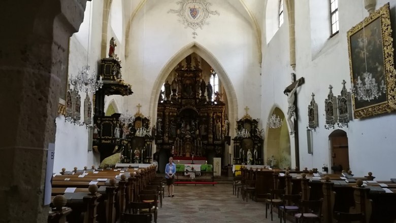 Wallfahrtskirche Innenansicht, © Roman Zöchlinger