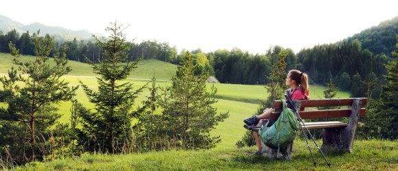 Auszeit beim Pilgern, © weinfranz.at